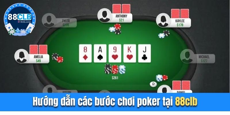 Cách chơi poker tại 88CLB dễ thắng và áp dụng nhanh chóng