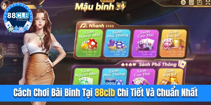 Cách chơi bài binh tại 88clb