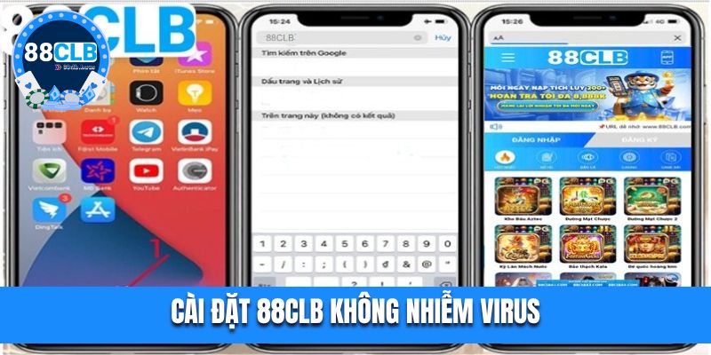 Cài đặt 88CLB từ link chính thống hoàn toàn không nhiễm virus