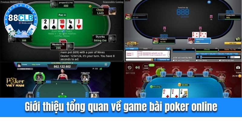 Giới thiệu game bài poker online thu hút nhiều người chơi