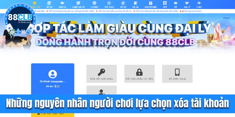 Những nguyên nhân người chơi lựa chọn xóa tài khoản